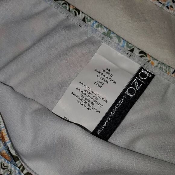 NWT Ibiza Geometric Print Bikini Set 3X - Picture 7 of 8